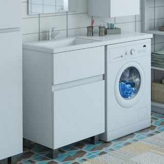 Тумба с раковиной Эстет Dallas Luxe 110 напольная, 2 ящика