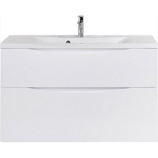 Тумба с раковиной BelBagno Marino H100 bianco lucido