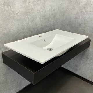 Тумба с раковиной Comforty Турин 90 дуб бежевый