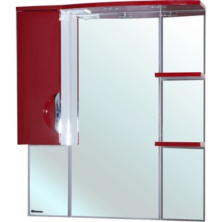 Зеркало-шкаф Bellezza Лагуна 85 L красный