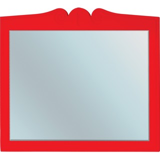 Зеркало Bellezza Эстель 100 красное