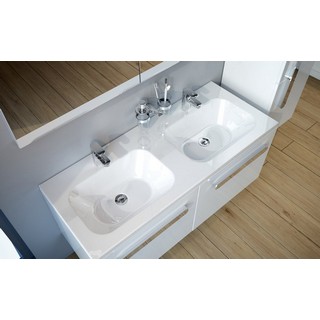 Раковина Ravak Chrome 120 двойная, со скрытым переливом