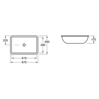 Раковина Villeroy & Boch Loop & friends 6163 20 01 alpin