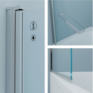 Шторка на ванну IDDIS Ray RAY6CS8i90 80х140, профиль хром