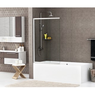 Шторка на ванну Wasserkraft Main 41S02-100WS