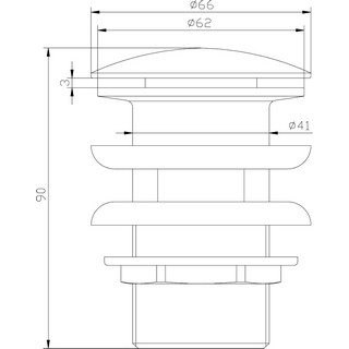 Донный клапан для раковины Lemark Jasmine LM6680ORB