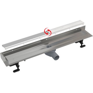 Душевой лоток AlcaPlast APZ23-DOUBLE9-850 хром