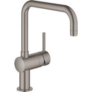 Смеситель Grohe Minta 32488AL0 для кухонной мойки, темный графит матовый