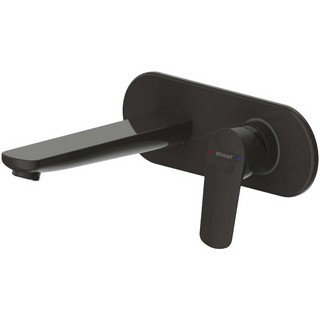 Смеситель Bravat Rhein F6429564BW-01-ENG для ванны с душем, матовый черный