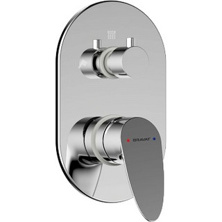 Смеситель Bravat Drop P69190C-RUS для ванны с душем