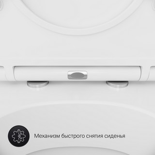 Унитаз-компакт AM.PM Gem C908607SC с микролифтом