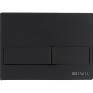 Комплект Berges Wasserhaus Novum 043232 кнопка чёрная