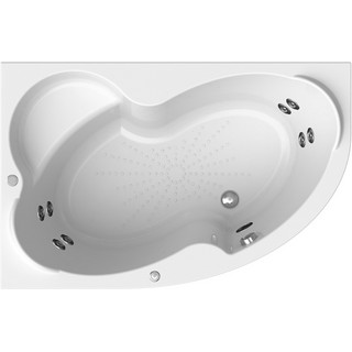 Акриловая ванна Radomir Vannesa Massage Ирма 160х105, с каркасом и экраном, баланс, R